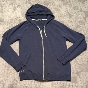 Navy Blue Women's Hoodie Jacket